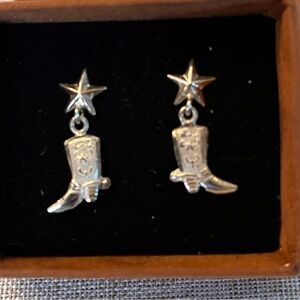 Vintage Elk Creek sterling silver earrings